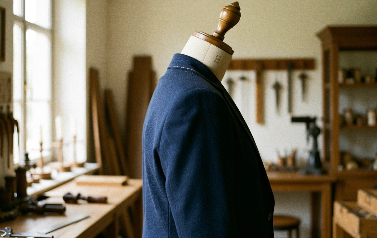 Klassische Herrenmode Handwerkskunst